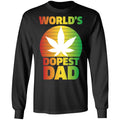 Worlds dopest dad-01 G240 LS Ultra Cotton T-Shirt
