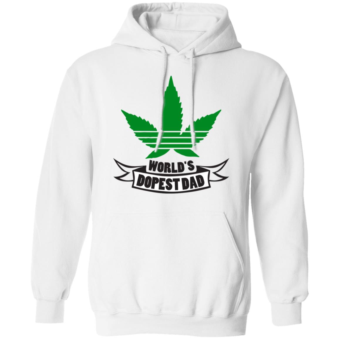 Worlds dopest dad-01 G185 Pullover Hoodie 8 oz.