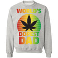 Worlds dopest dad-01 G180 Crewneck Pullover Sweatshirt  8 oz.