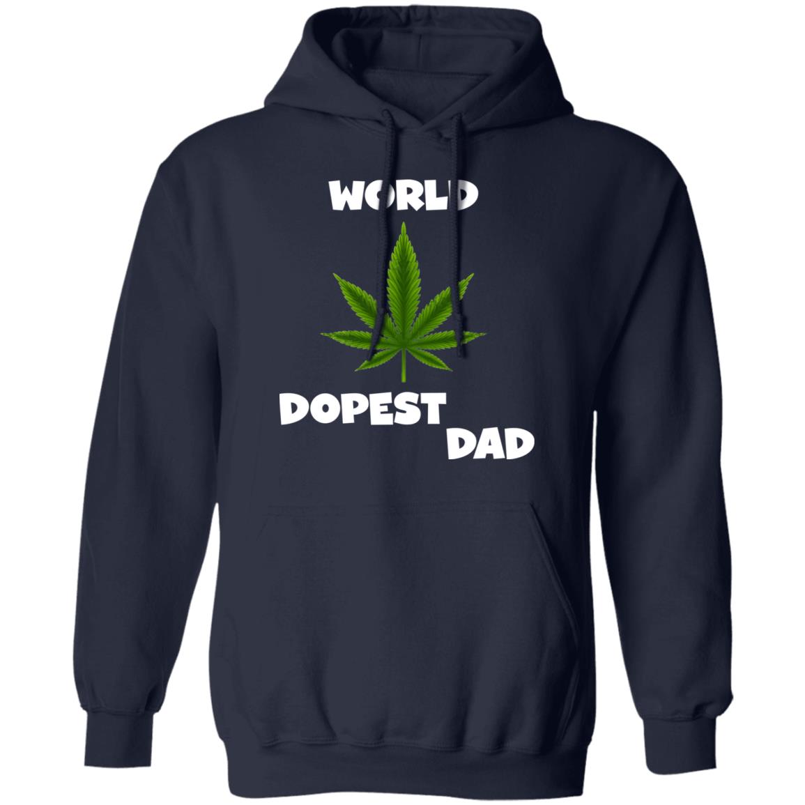 Worlds dopest dad happy father's day 2020-01 G185 Pullover Hoodie 8 oz.
