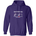April Birthday 2020 The Year When Shit Got Real-01-01 G185 Pullover Hoodie 8 oz.