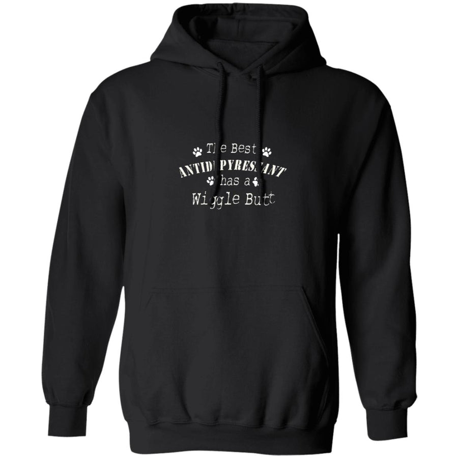 Best Antidepressant has a wiggle butt G185 Pullover Hoodie 8 oz.