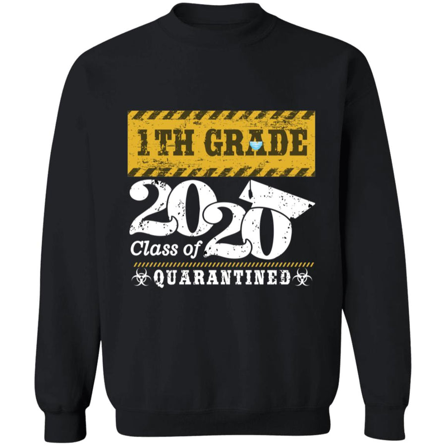 1th Class of 2020 Quarantined-01 G180 Crewneck Pullover Sweatshirt  8 oz.