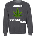 Worlds dopest dad happy father's day 2020-01 G180 Crewneck Pullover Sweatshirt  8 oz.