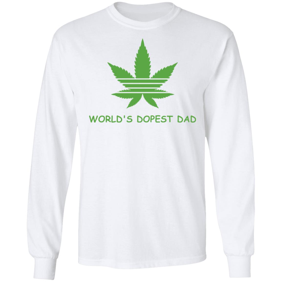 World's dopest dad-01 G240 LS Ultra Cotton T-Shirt