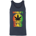 Worlds dopest dad-01 3480 Unisex Tank