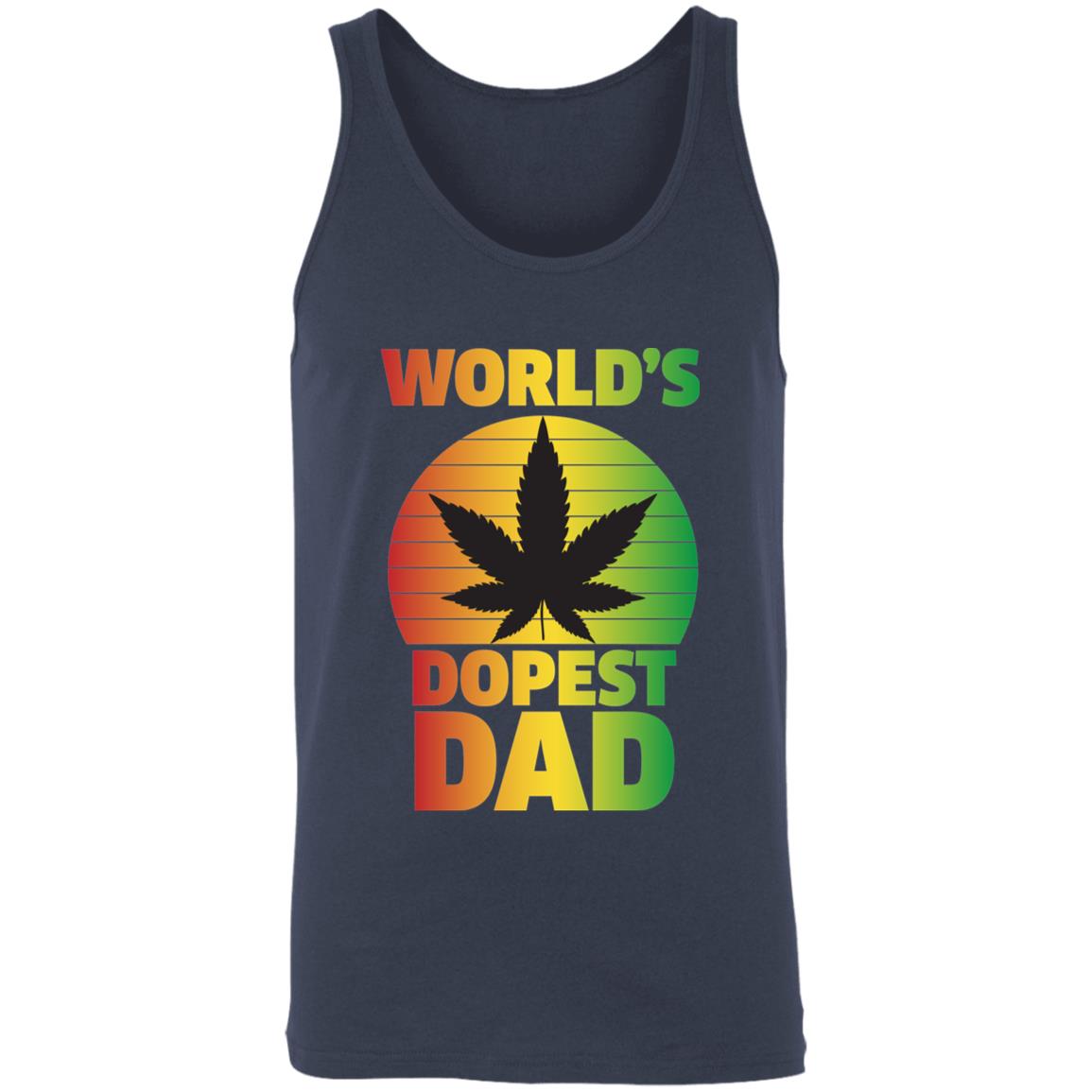 Worlds dopest dad-01 3480 Unisex Tank