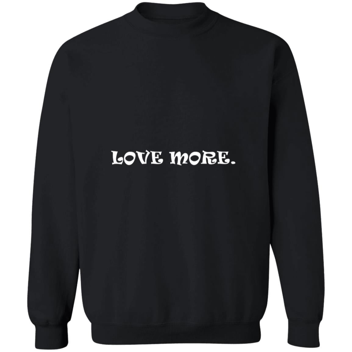 Love more G180 Crewneck Pullover Sweatshirt  8 oz.