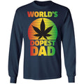 Worlds dopest dad-01 G240 LS Ultra Cotton T-Shirt