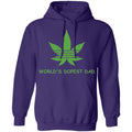 World's dopest dad-01 G185 Pullover Hoodie 8 oz.