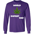 Worlds dopest dad happy father's day 2020-01 G240 LS Ultra Cotton T-Shirt