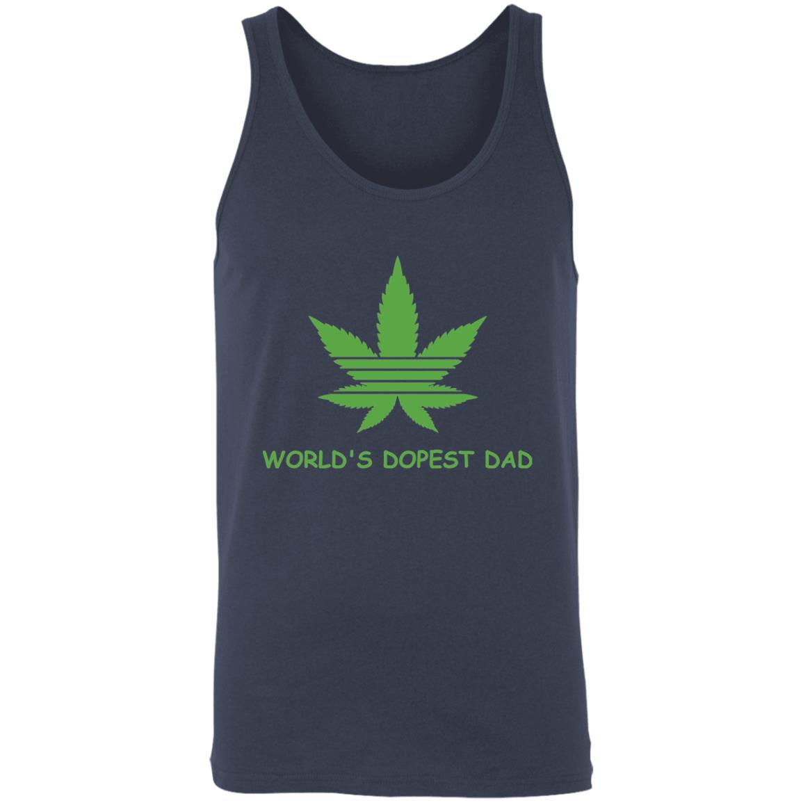 World's dopest dad-01 3480 Unisex Tank