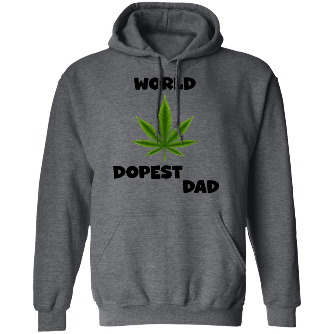 Worlds dopest dad happy father's day 2020-01 G185 Pullover Hoodie 8 oz.