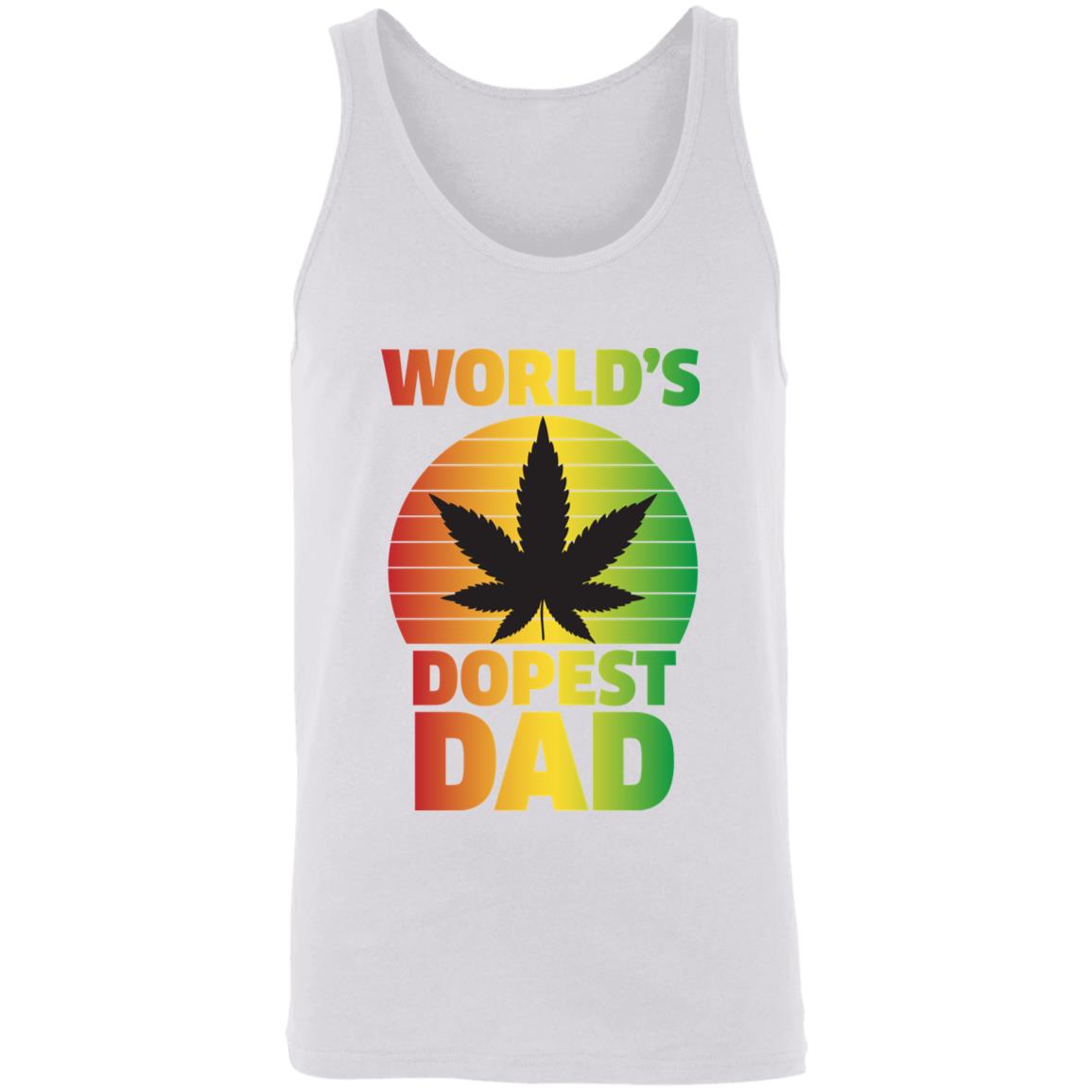 Worlds dopest dad-01 3480 Unisex Tank