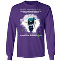 the devil whispered in my ear you're not strong enough to withstand the storm shirt-01 G240 LS Ultra Cotton T-Shirt