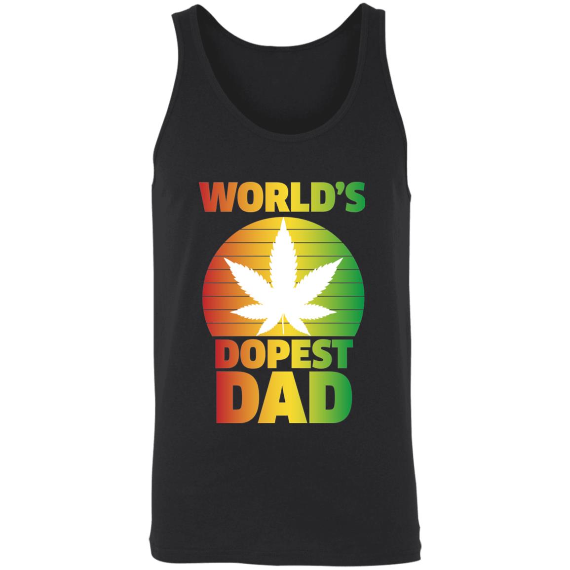 Worlds dopest dad-01 3480 Unisex Tank
