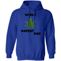 Worlds dopest dad happy father's day 2020-01 G185 Pullover Hoodie 8 oz.