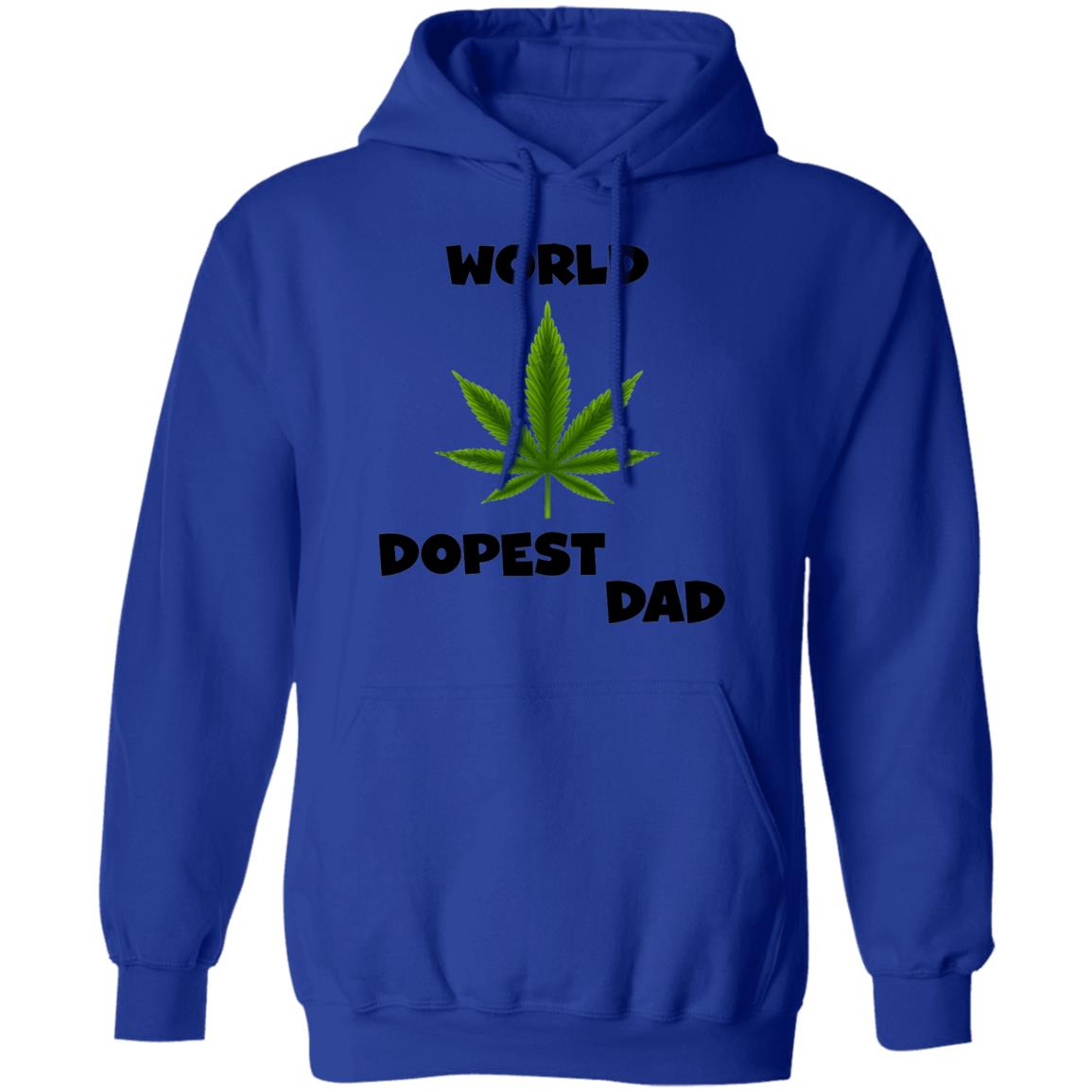 Worlds dopest dad happy father's day 2020-01 G185 Pullover Hoodie 8 oz.