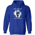the devil whispered in my ear you're not strong enough to withstand the storm shirt-01 G185 Pullover Hoodie 8 oz.