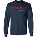 Trump you aint black 1-01 G240 LS Ultra Cotton T-Shirt