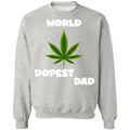 Worlds dopest dad happy father's day 2020-01 G180 Crewneck Pullover Sweatshirt  8 oz.