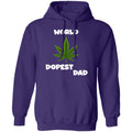 Worlds dopest dad happy father's day 2020-01 G185 Pullover Hoodie 8 oz.