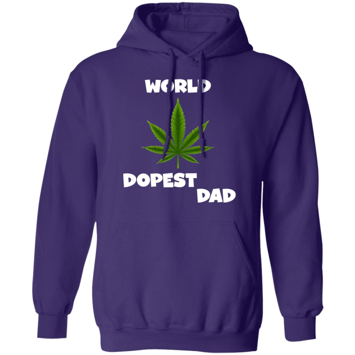 Worlds dopest dad happy father's day 2020-01 G185 Pullover Hoodie 8 oz.