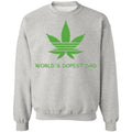 World's dopest dad-01 G180 Crewneck Pullover Sweatshirt  8 oz.
