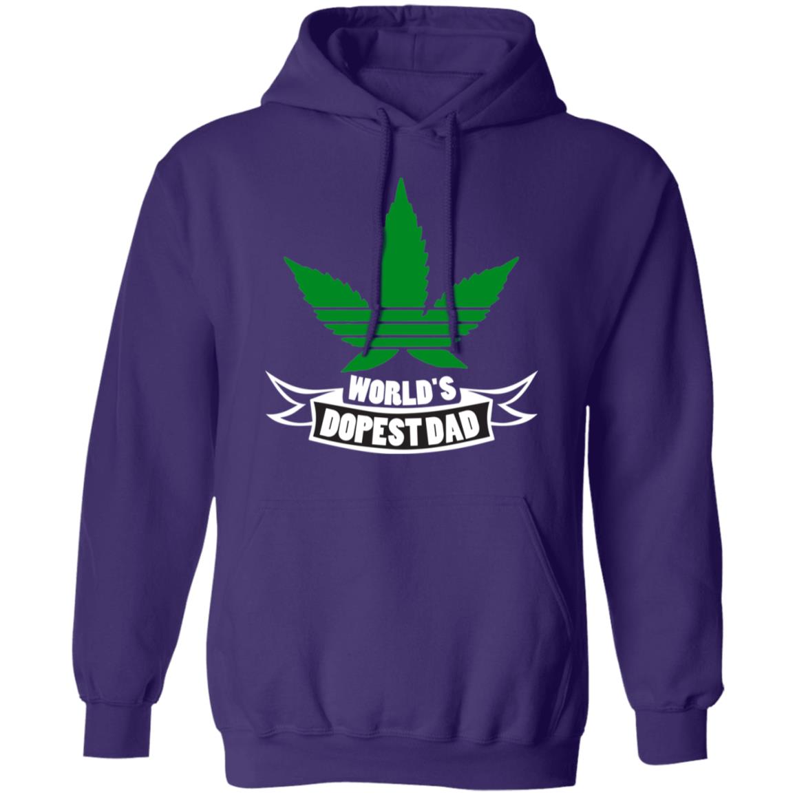 Worlds dopest dad-01 G185 Pullover Hoodie 8 oz.