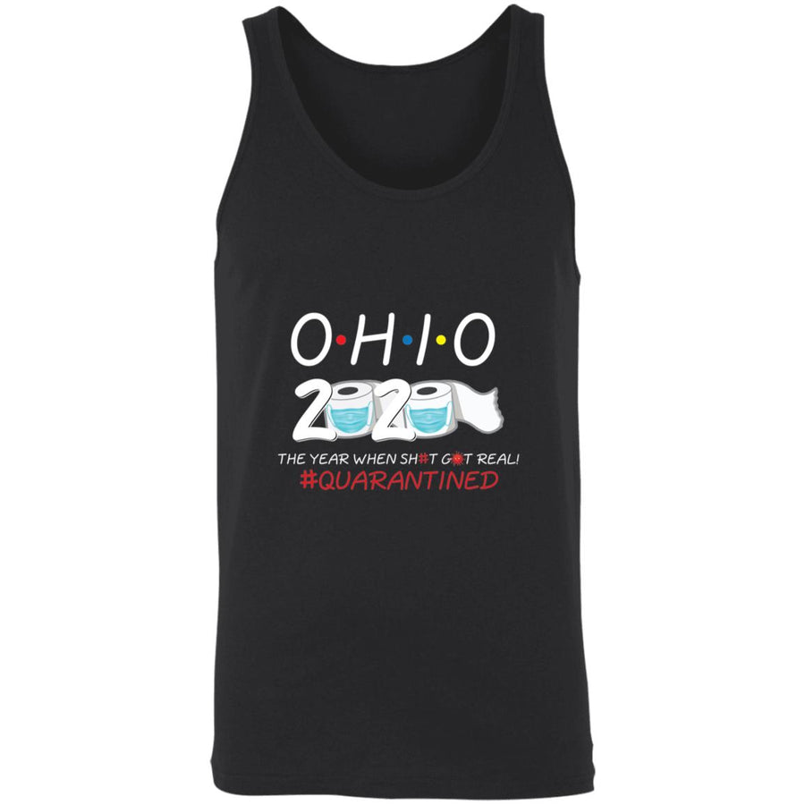 Ohio 2020 The Year When Shit Got Real-17 3480 Unisex Tank