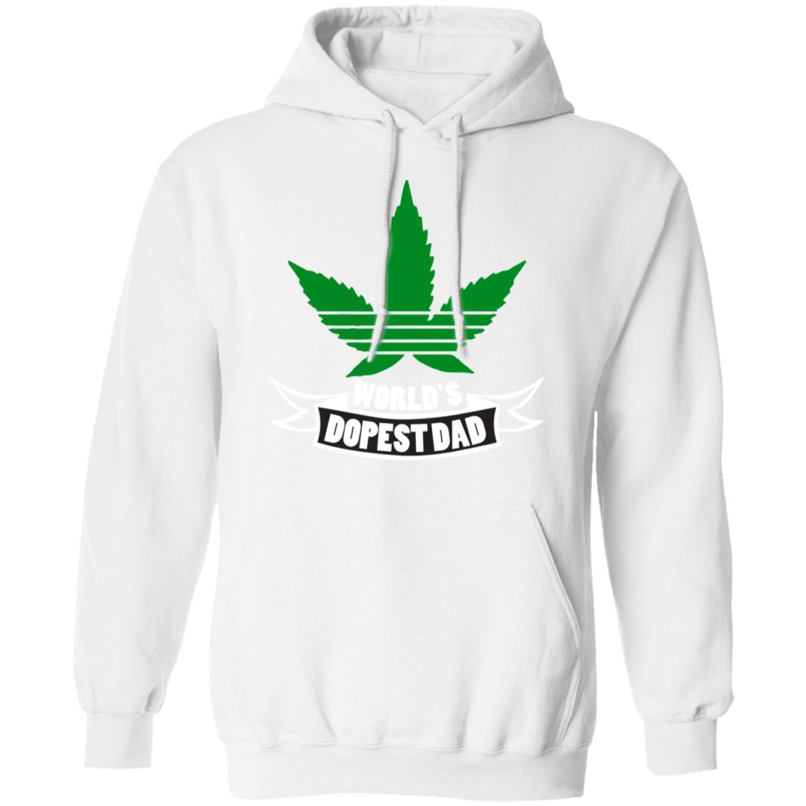 Worlds dopest dad-01 G185 Pullover Hoodie 8 oz.
