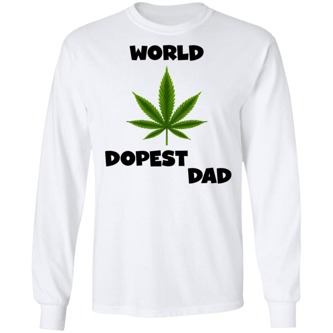 Worlds dopest dad happy father's day 2020-01 G240 LS Ultra Cotton T-Shirt