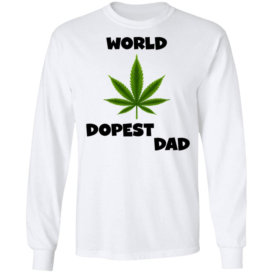 Worlds dopest dad happy father's day 2020-01 G240 LS Ultra Cotton T-Shirt
