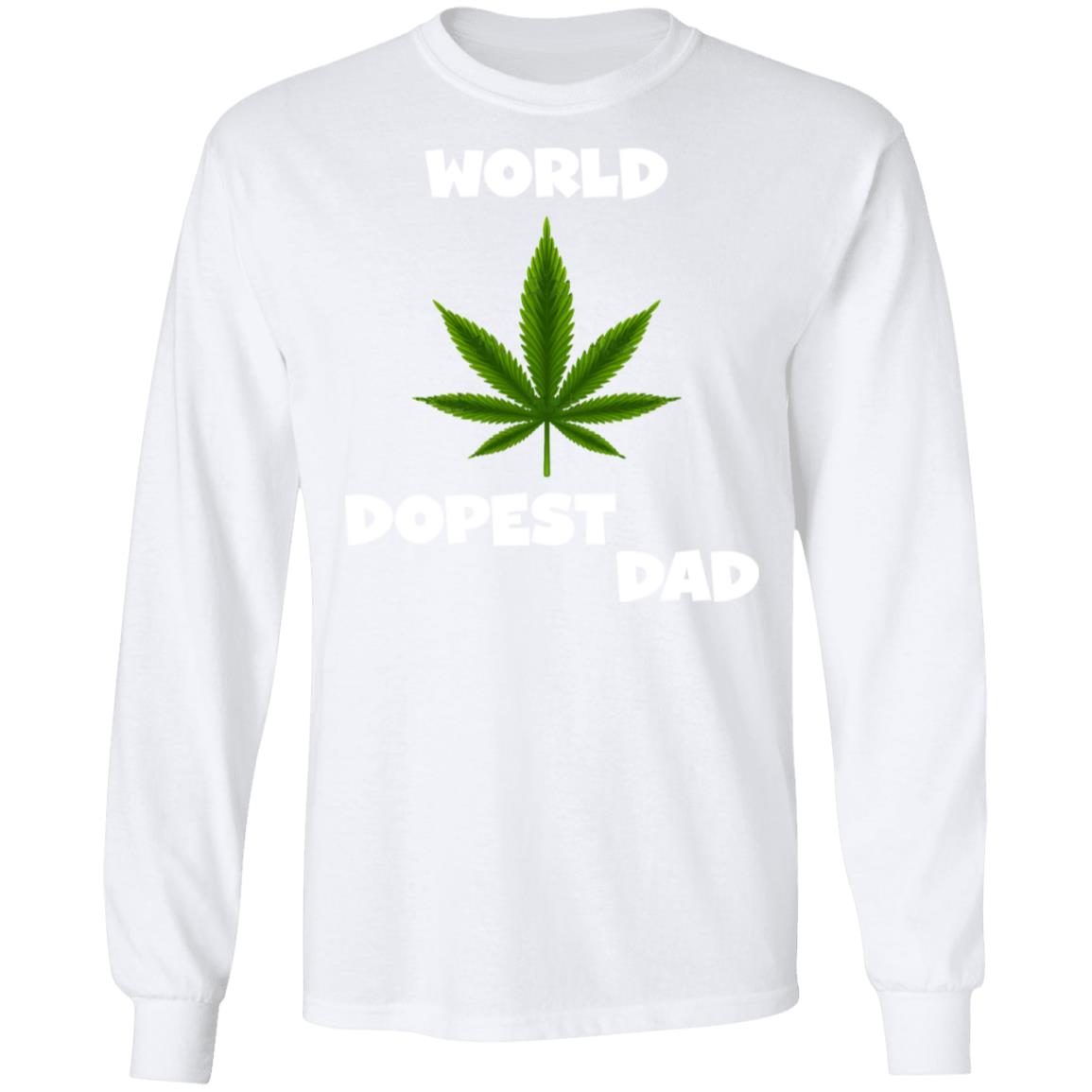 Worlds dopest dad happy father's day 2020-01 G240 LS Ultra Cotton T-Shirt