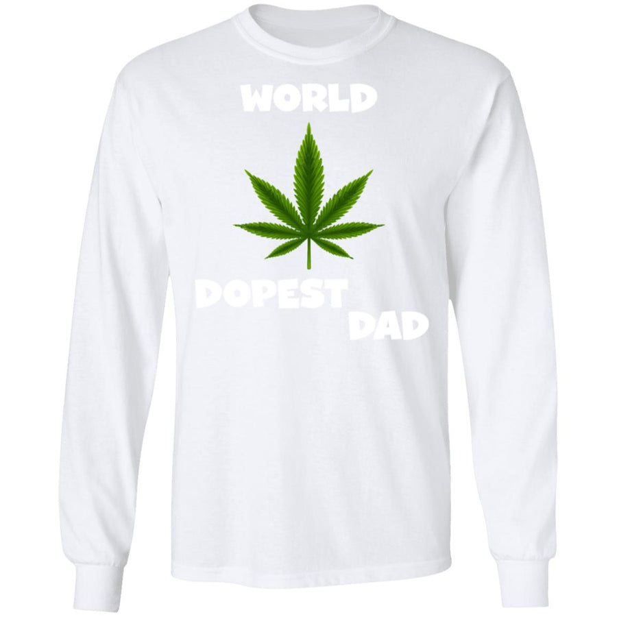 Worlds dopest dad happy father's day 2020-01 G240 LS Ultra Cotton T-Shirt