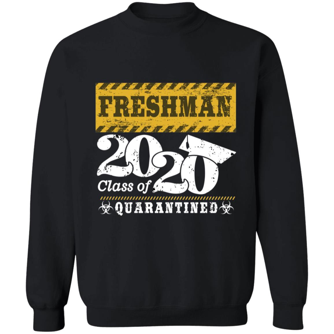 Freshman class of 2020 the quarantined-01 G180 Crewneck Pullover Sweatshirt  8 oz.