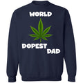 Worlds dopest dad happy father's day 2020-01 G180 Crewneck Pullover Sweatshirt  8 oz.