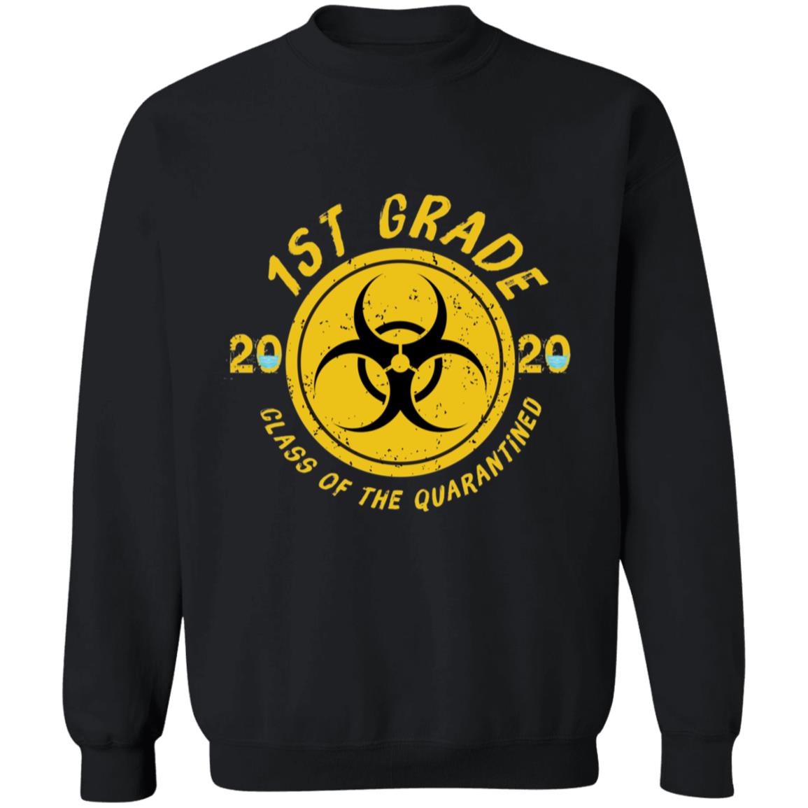 1st grade class of the 2020 quarantined-01 G180 Crewneck Pullover Sweatshirt  8 oz.