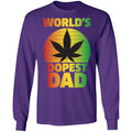 Worlds dopest dad-01 G240 LS Ultra Cotton T-Shirt