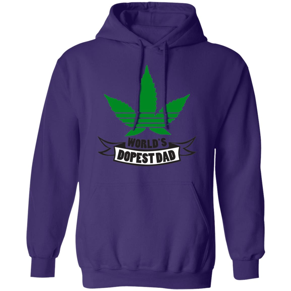 Worlds dopest dad-01 G185 Pullover Hoodie 8 oz.