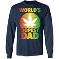 Worlds dopest dad-01 G240 LS Ultra Cotton T-Shirt