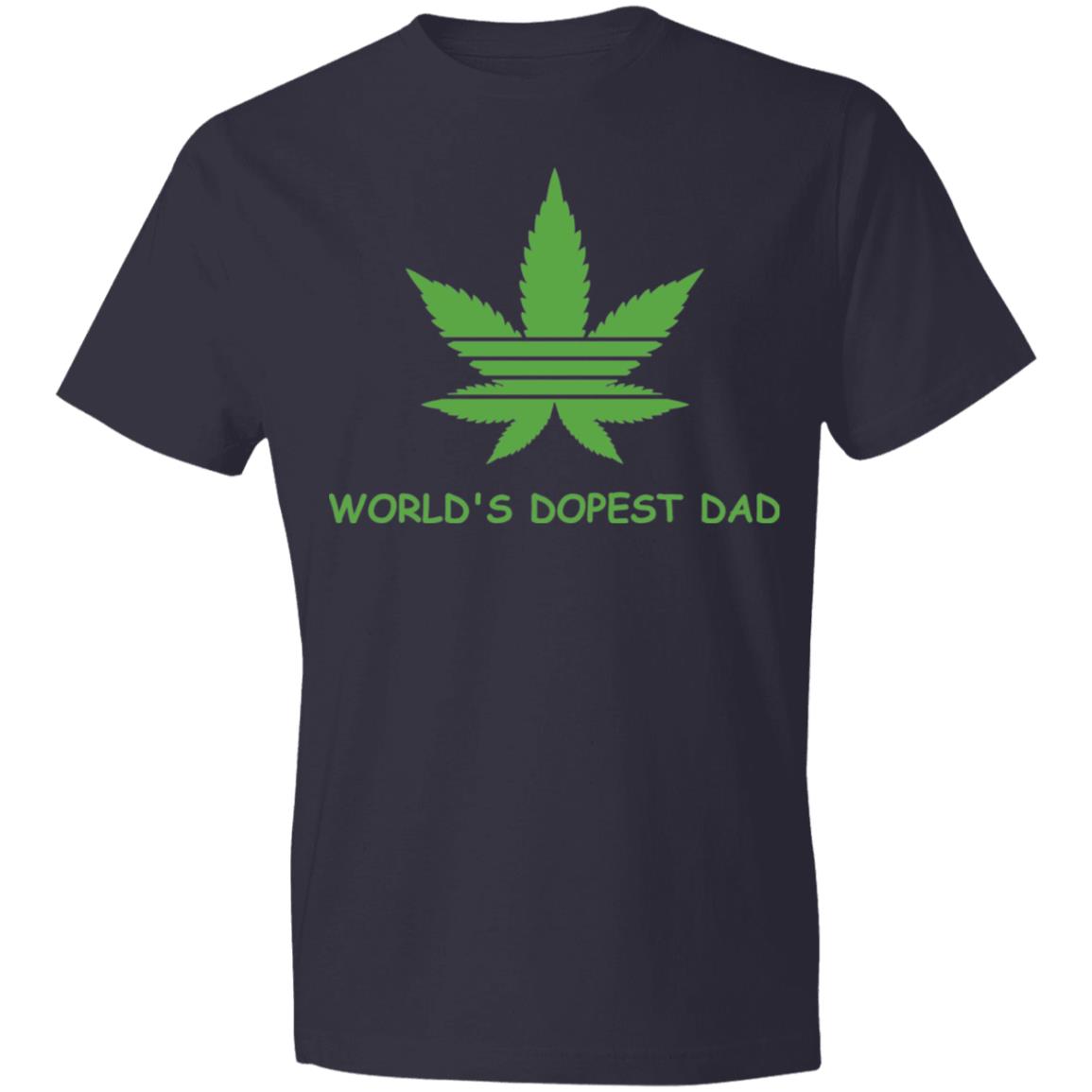 World's dopest dad-01 980 Lightweight T-Shirt 4.5 oz