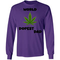 Worlds dopest dad happy father's day 2020-01 G240 LS Ultra Cotton T-Shirt
