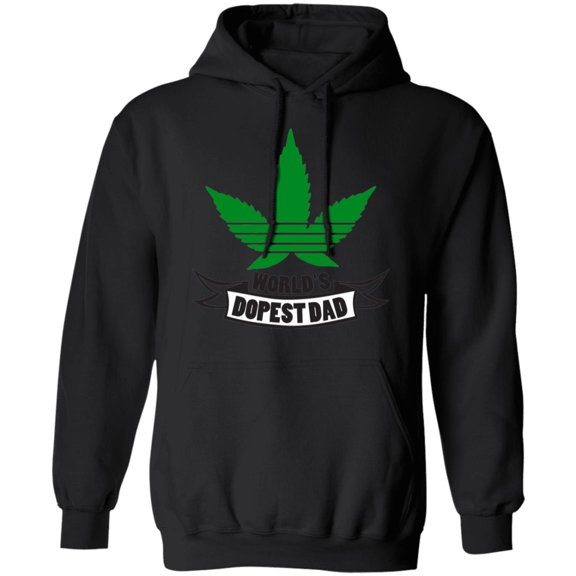 Worlds dopest dad-01 G185 Pullover Hoodie 8 oz.
