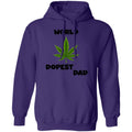 Worlds dopest dad happy father's day 2020-01 G185 Pullover Hoodie 8 oz.