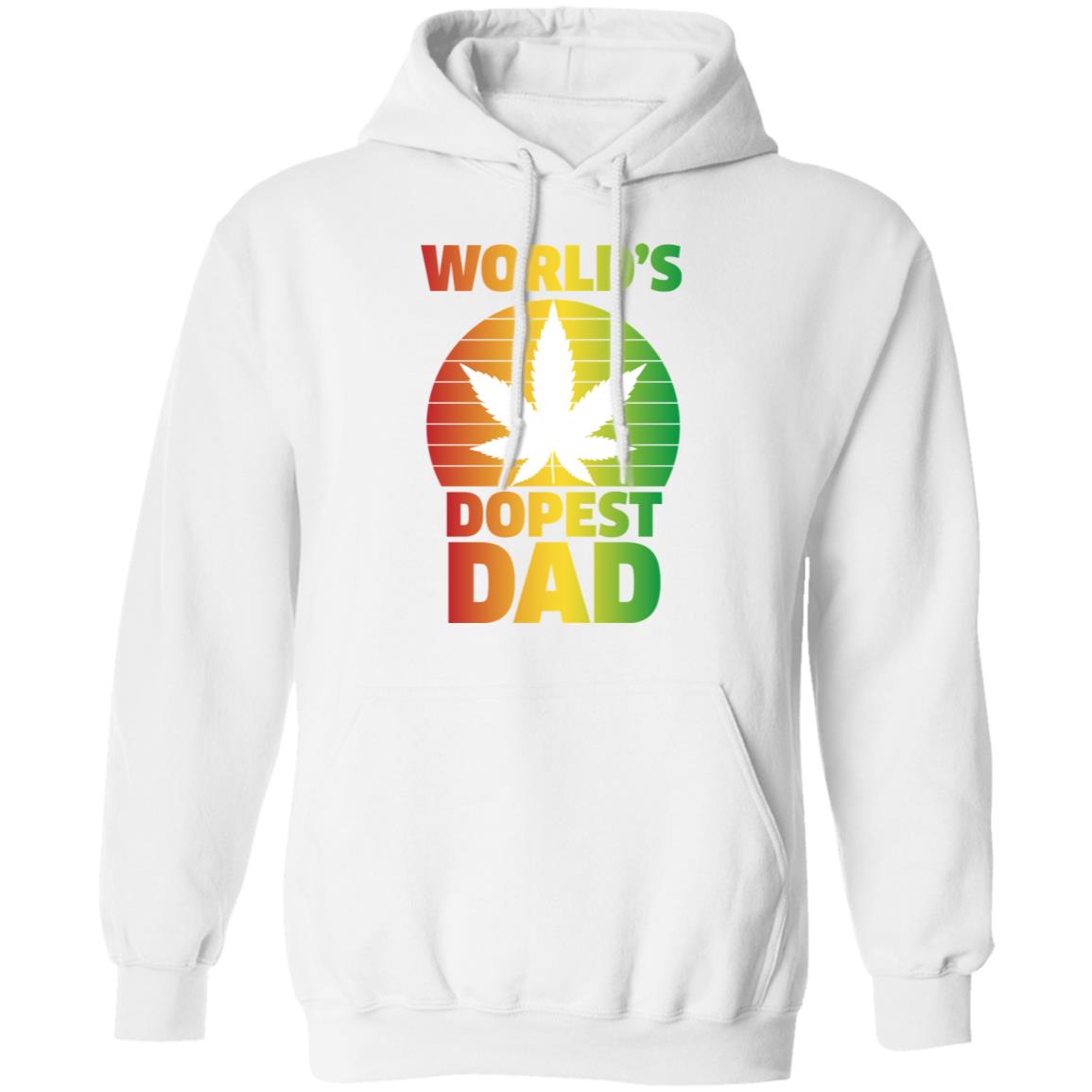 Worlds dopest dad-01 G185 Pullover Hoodie 8 oz.