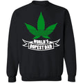 Worlds dopest dad-01 G180 Crewneck Pullover Sweatshirt  8 oz.