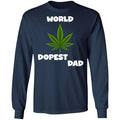Worlds dopest dad happy father's day 2020-01 G240 LS Ultra Cotton T-Shirt