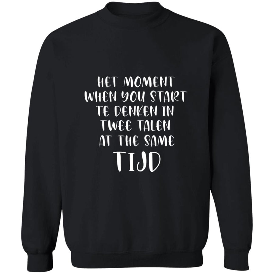 Het moment when you start the denken G180 Crewneck Pullover Sweatshirt  8 oz.