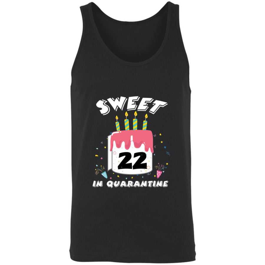 Sweet 22 Birthday in Quarantine-05 3480 Unisex Tank